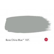 KINŲ MĖLYNAI PILKA 107 - BONE CHINA BLUE 107